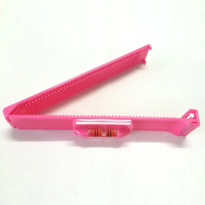 1 Set Women Girls Kids Bangs Hair Clip Accessories Cutting Tools DIY Bangs Clippers Trimmer Level Instrument Ruler SM6