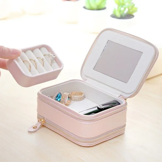 2 Sided Jewelry Box for Travel