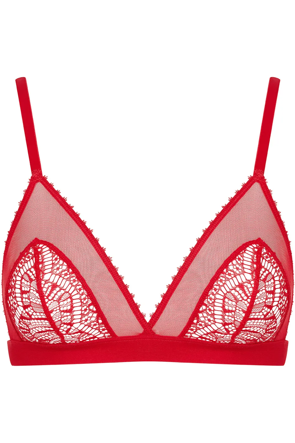 Accroche Coeur Triangle Bra, Size L (UK 10-12)