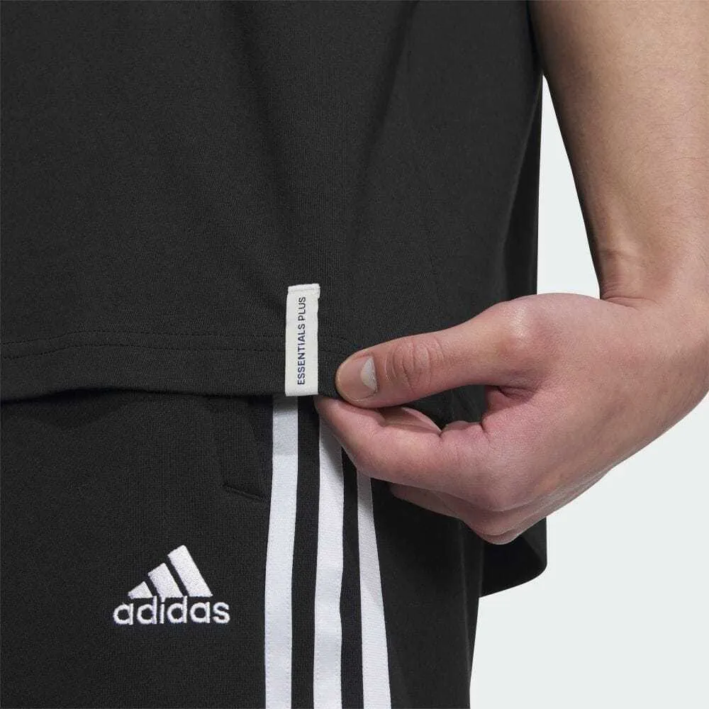 adidas  |Plain Cotton Short Sleeves Logo T-Shirts