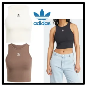 adidas  |Street Style Logo Tanks & Camisoles