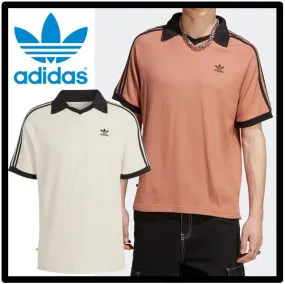 adidas  |Unisex Street Style Logo Polos