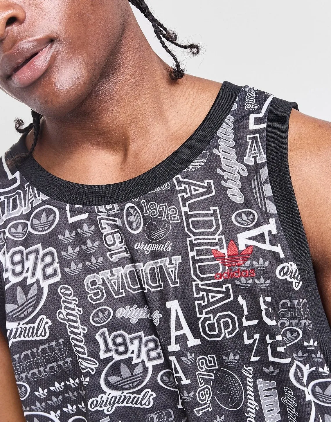 adidas  |Unisex Street Style Logo Tanks