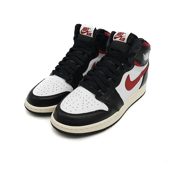 AIR JORDAN 1 GS (YOUTH) BLACK GYM RED 2019