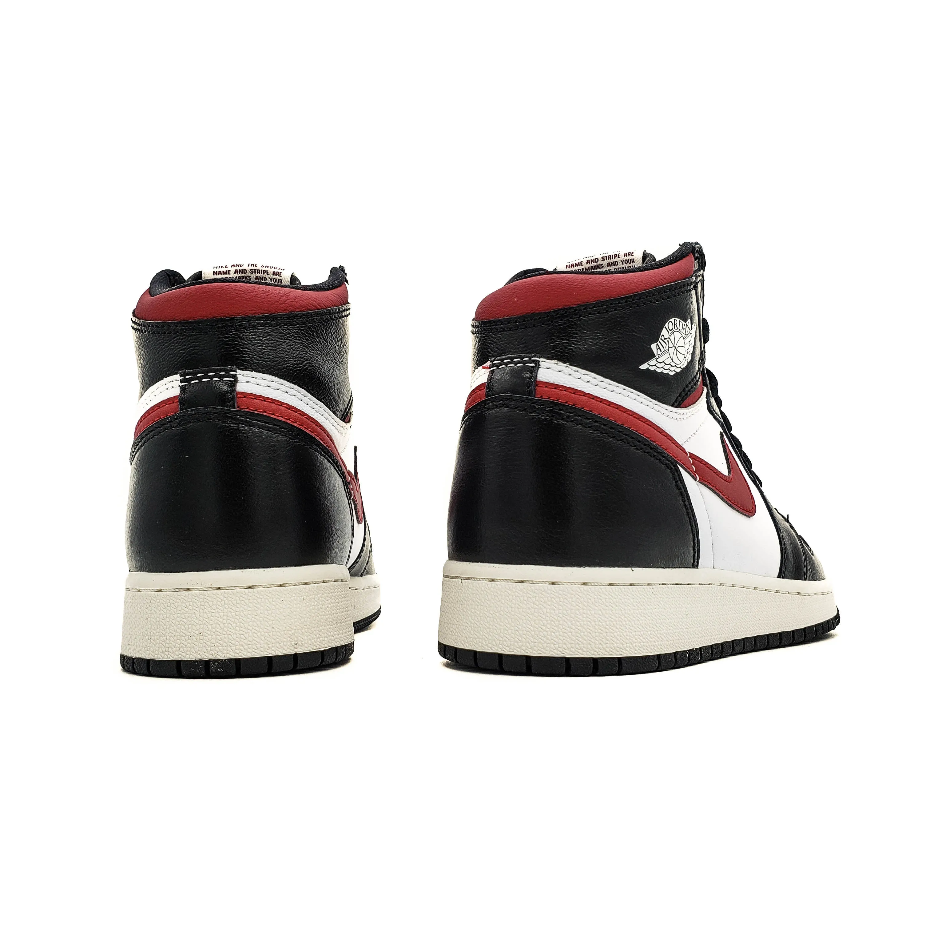 AIR JORDAN 1 GS (YOUTH) BLACK GYM RED 2019