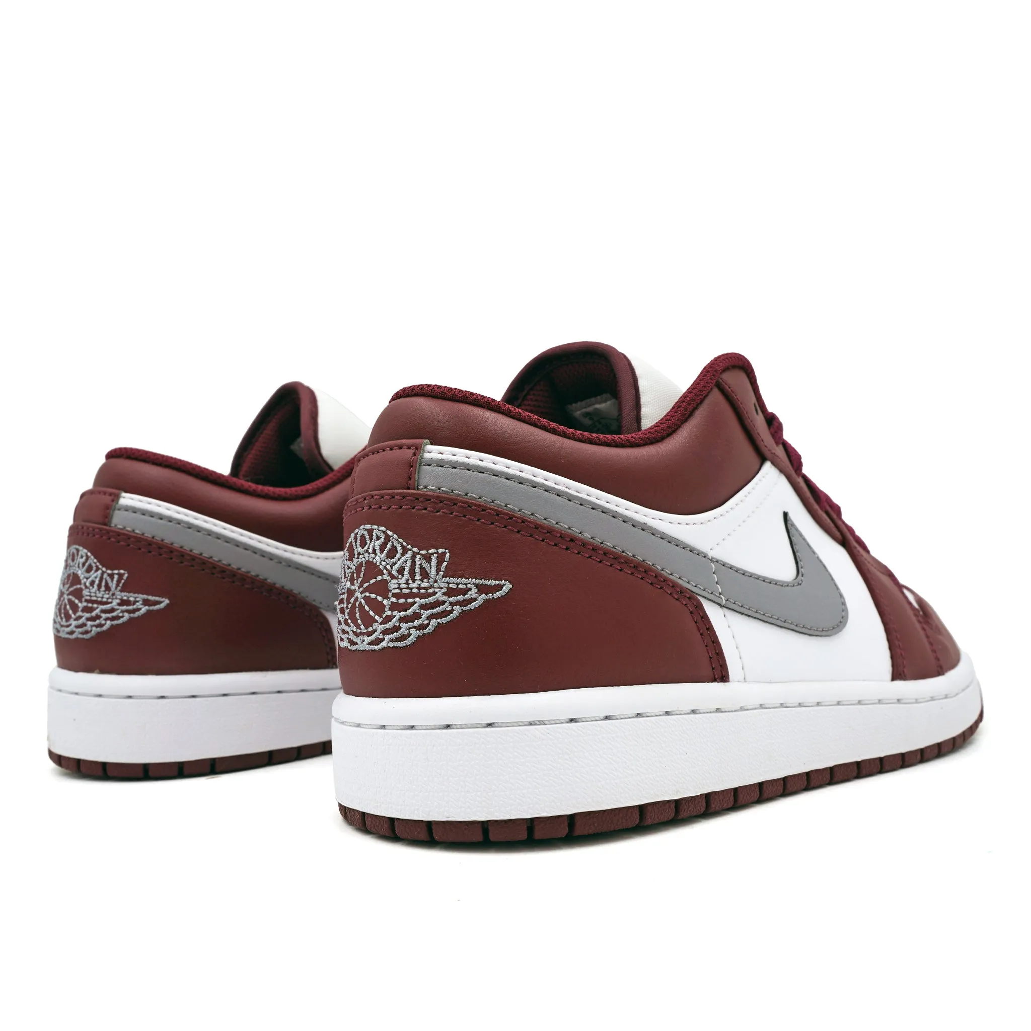 AIR JORDAN 1 LOW WHITE BORDEAUX 2022