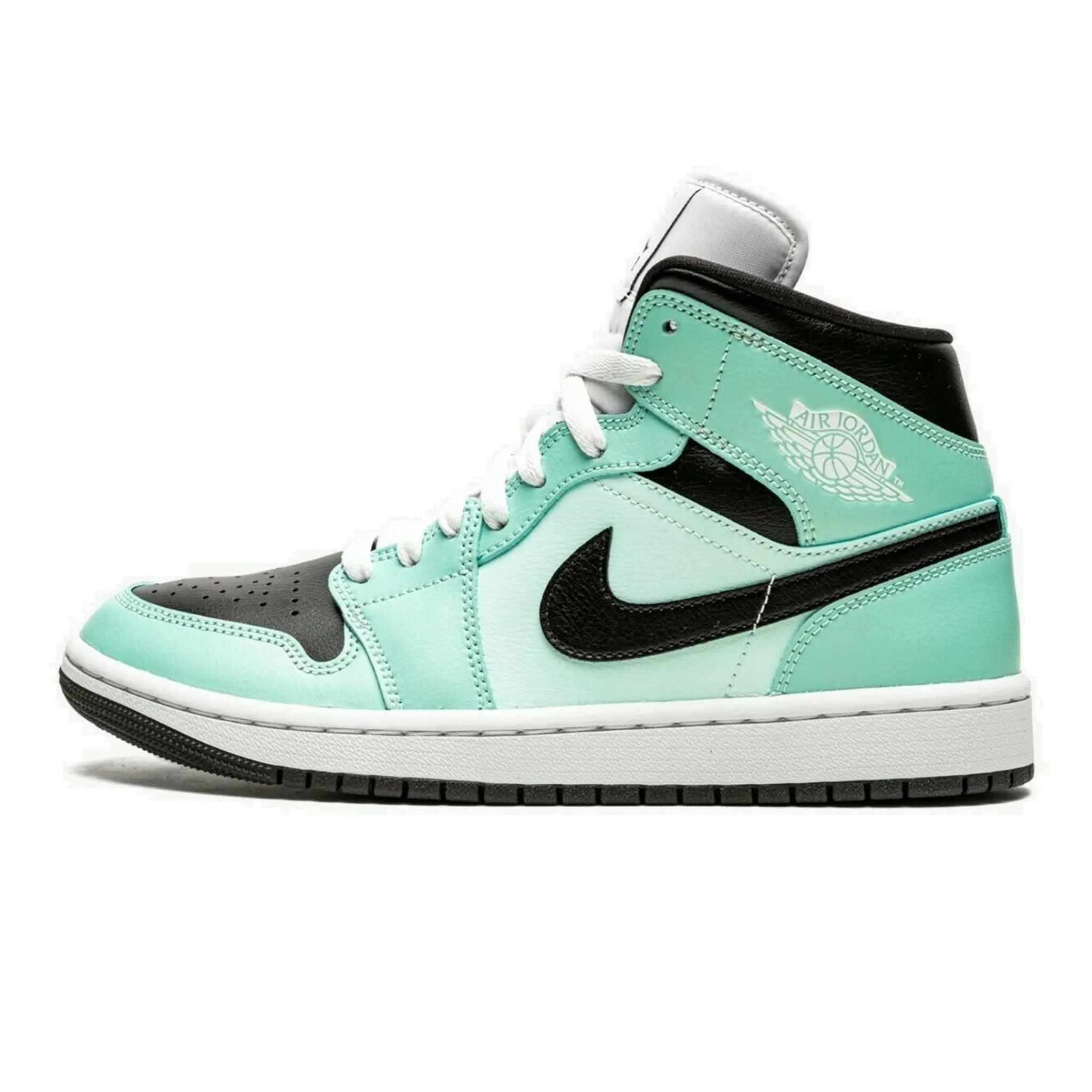 AIR JORDAN 1 MID AQUA BLUE TINT W 2021