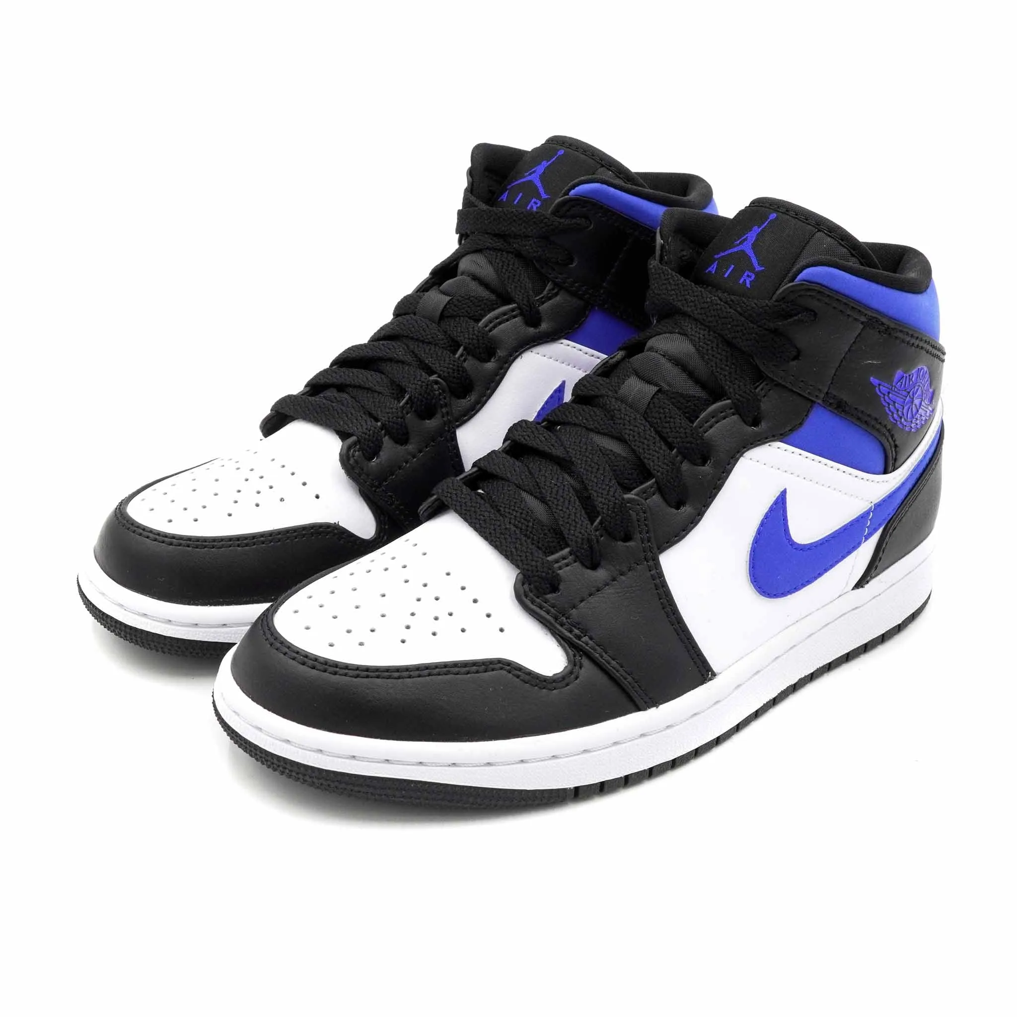 AIR JORDAN 1 MID WHITE BLACK ROYAL 2021