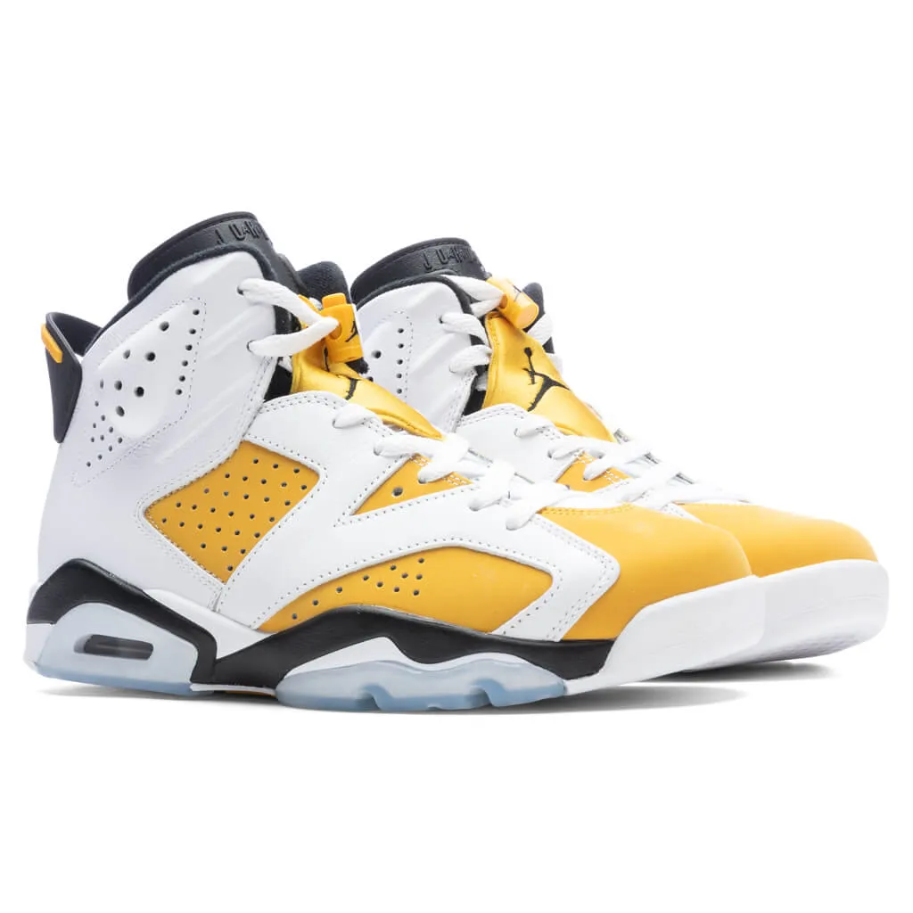 Air Jordan 6 Retro - White/Yellow Ochre/Black