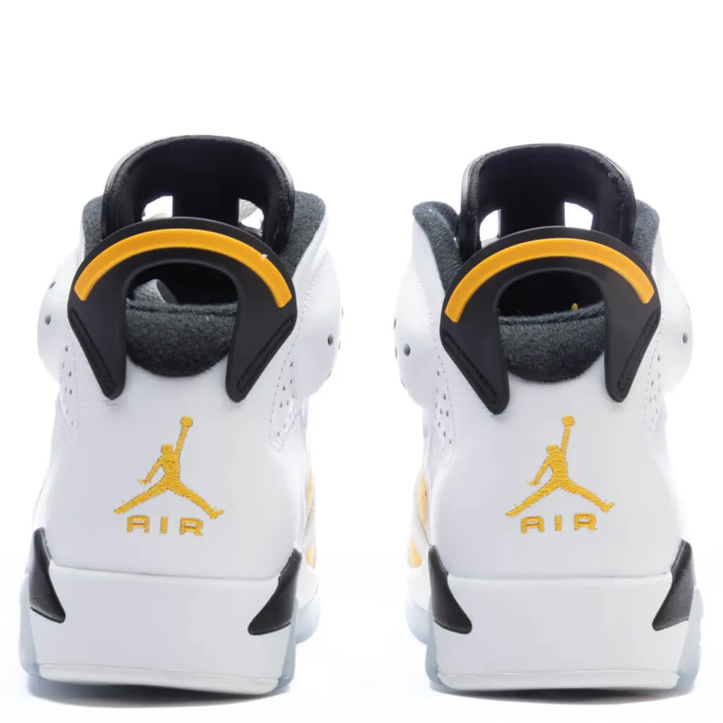 Air Jordan 6 Retro - White/Yellow Ochre/Black