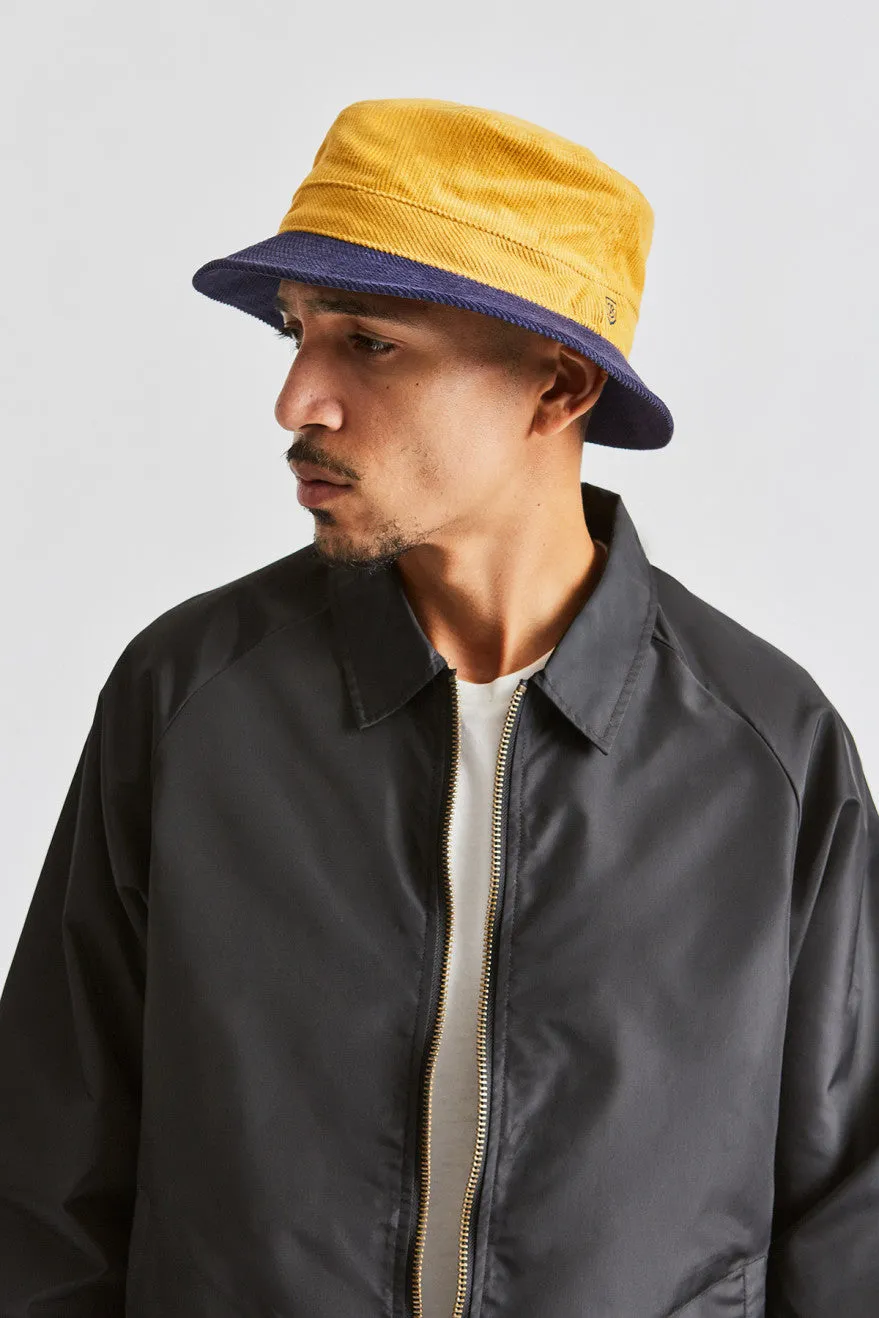 B-Shield Bucket Hat - Sunset Yellow/Washed Navy