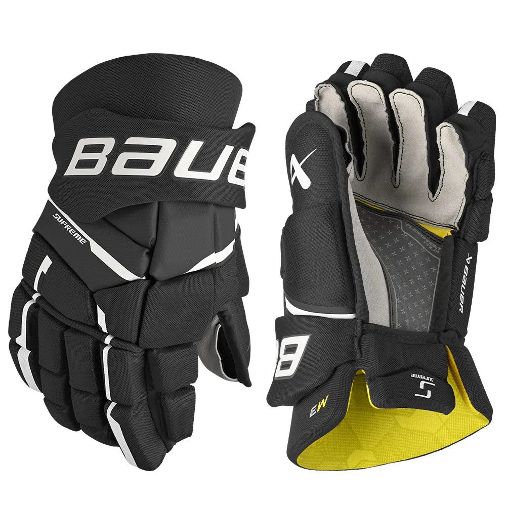 BAUER SUPREME M3 INTERMEDIATE HOCKEY GLOVES