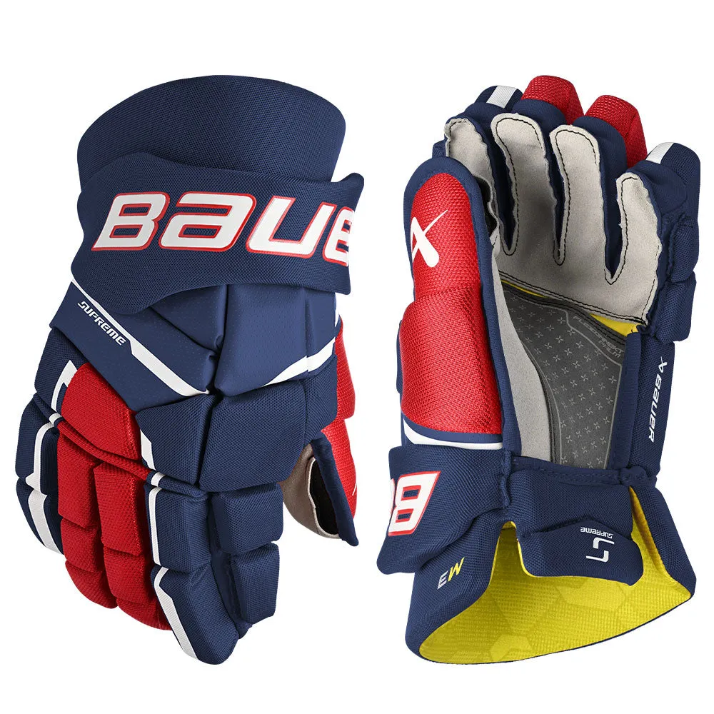 BAUER SUPREME M3 INTERMEDIATE HOCKEY GLOVES