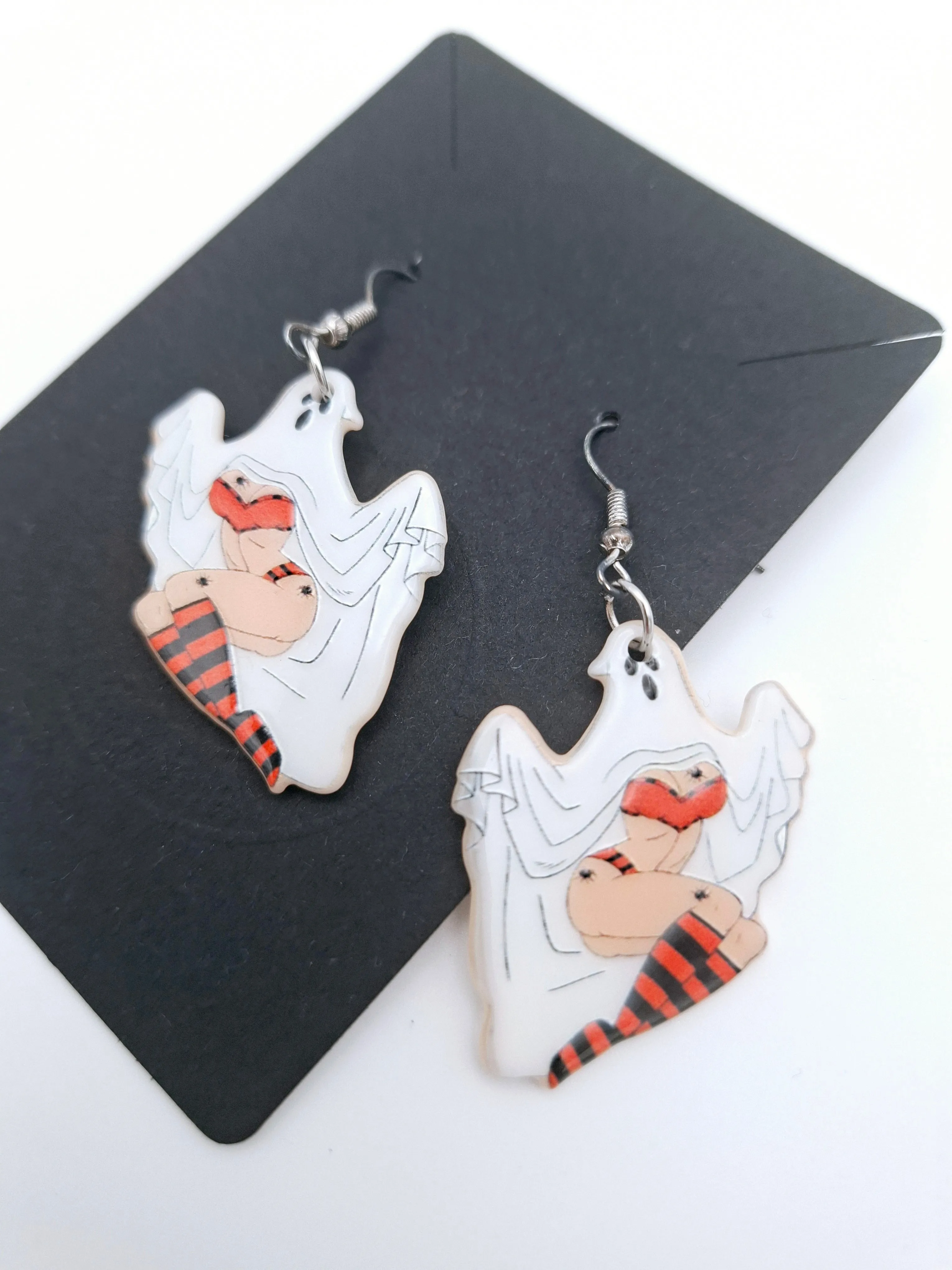 Betty Pinup Ghost Earrings