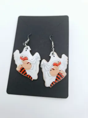 Betty Pinup Ghost Earrings