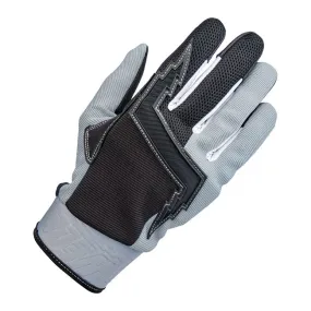 Biltwell Baja Gloves - Grey/Black