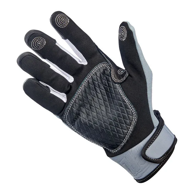 Biltwell Baja Gloves - Grey/Black