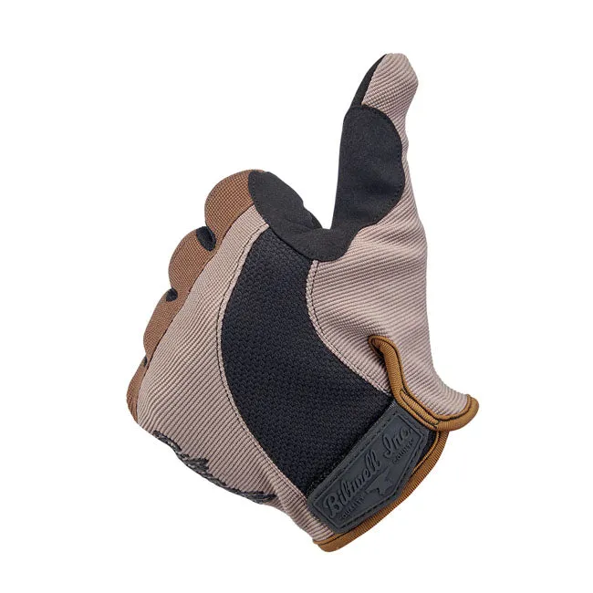 BILTWELL MOTO GLOVES COYOTE/BLACK