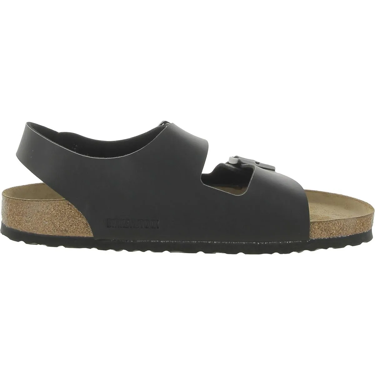 Birkenstock Mens Leather Slip On Slide Sandals