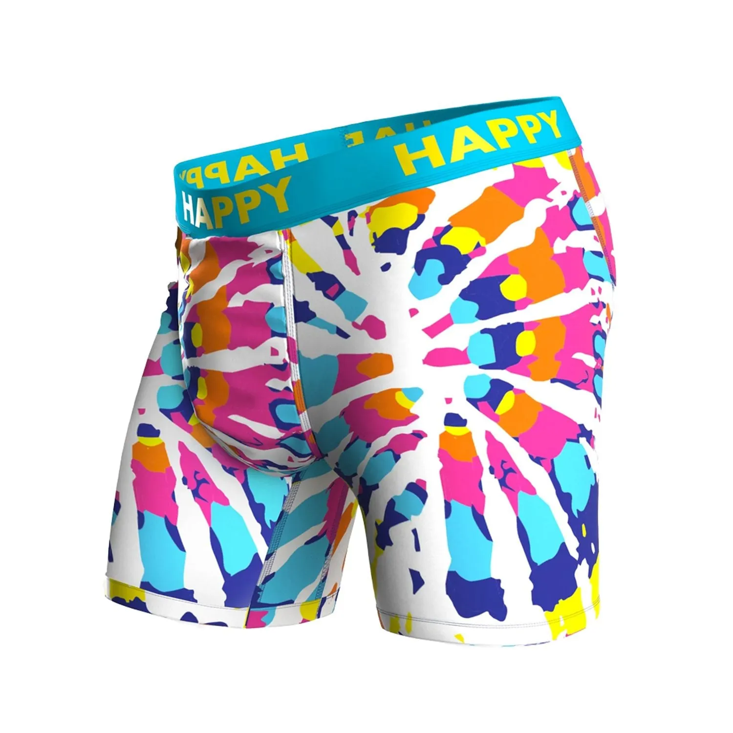 BN3TH Men's Boxer Brief in Tie Dye Happy