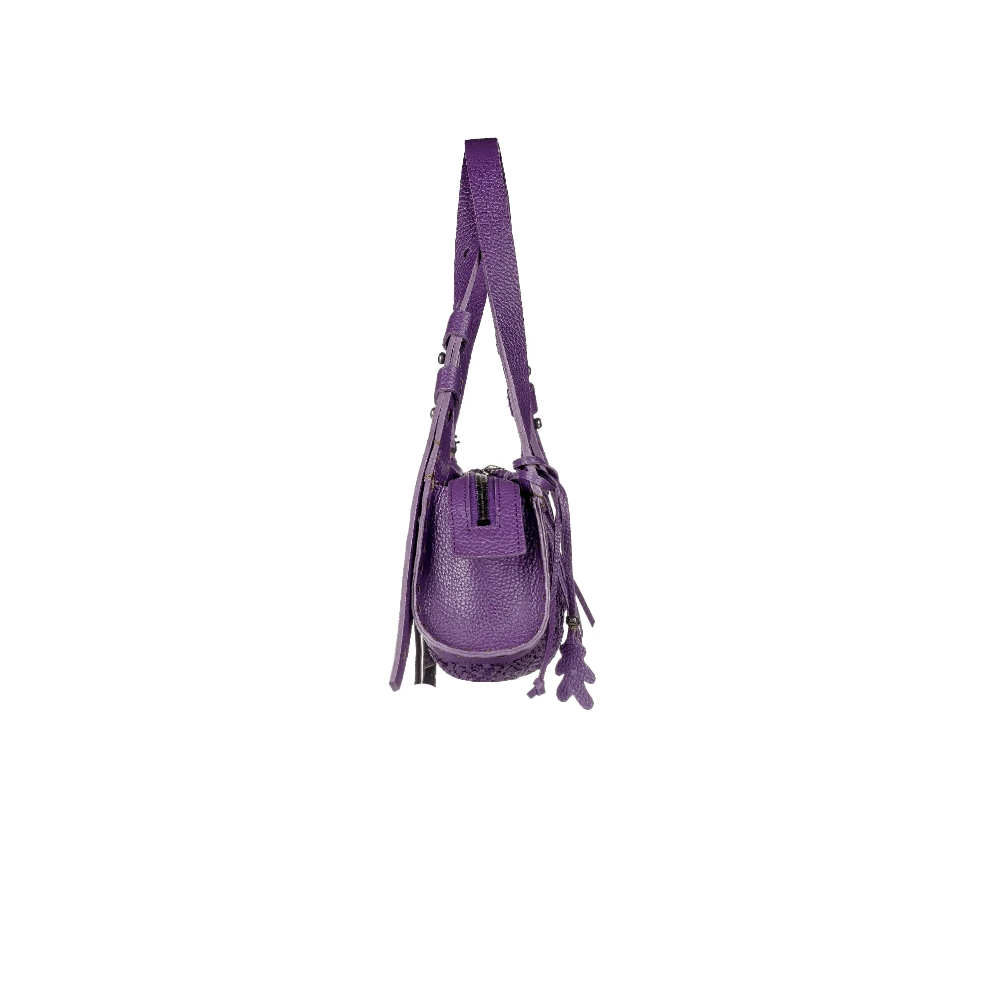 Boa Bauletto XS Intreccio Madreperla Purple