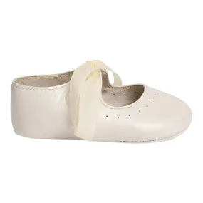 Bonpoint Baby Akela Mary Jane Shoes Ecru Cream