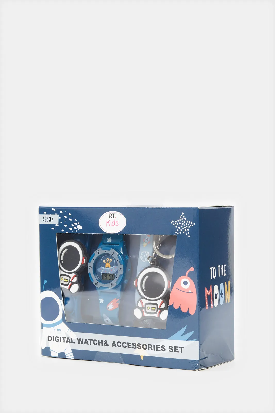 Boys Assorted Character Printed Digital Watch Set