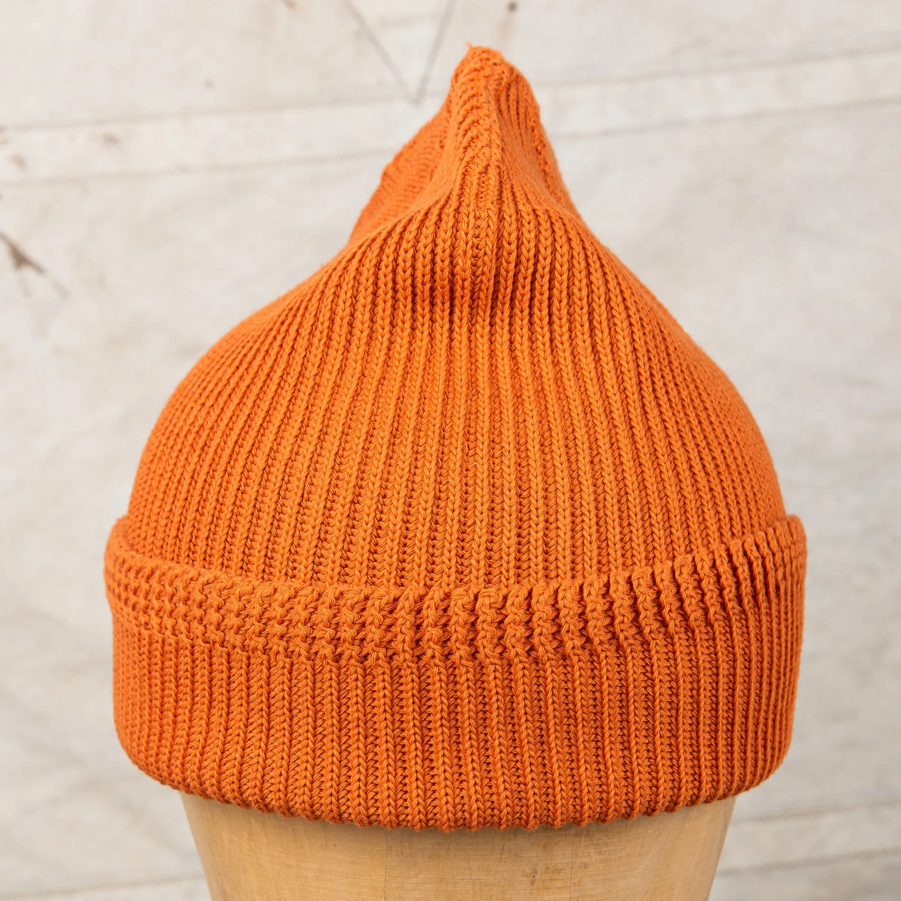 Buzz Rickson's USN Cotton Watch Cap Orange