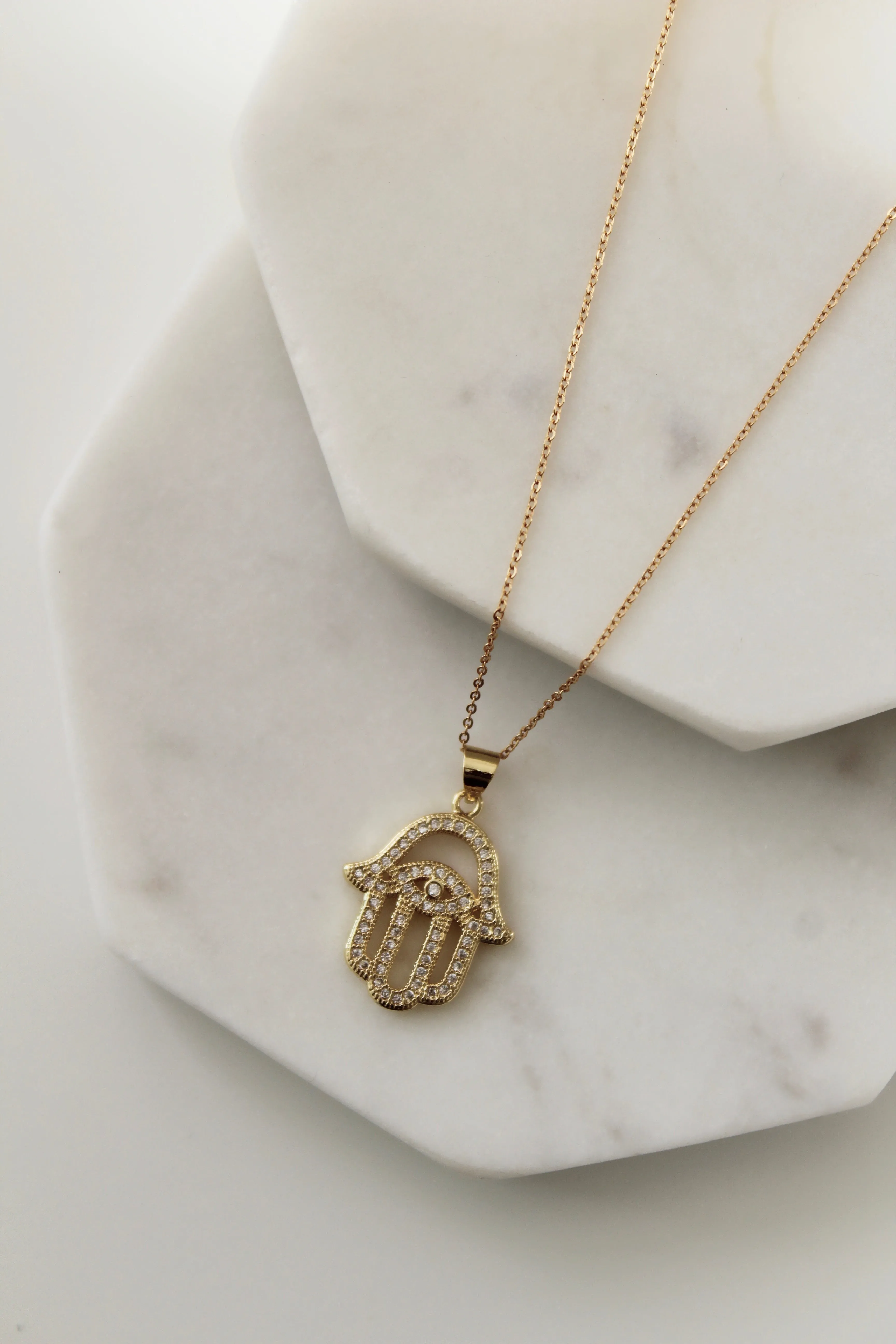 Cairo Hamsa Necklace