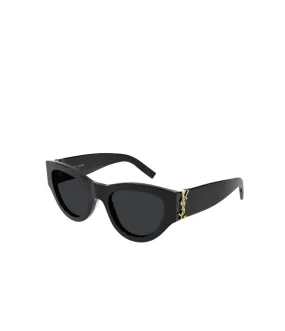 Cat-eye Monogram Sunglasses in Black