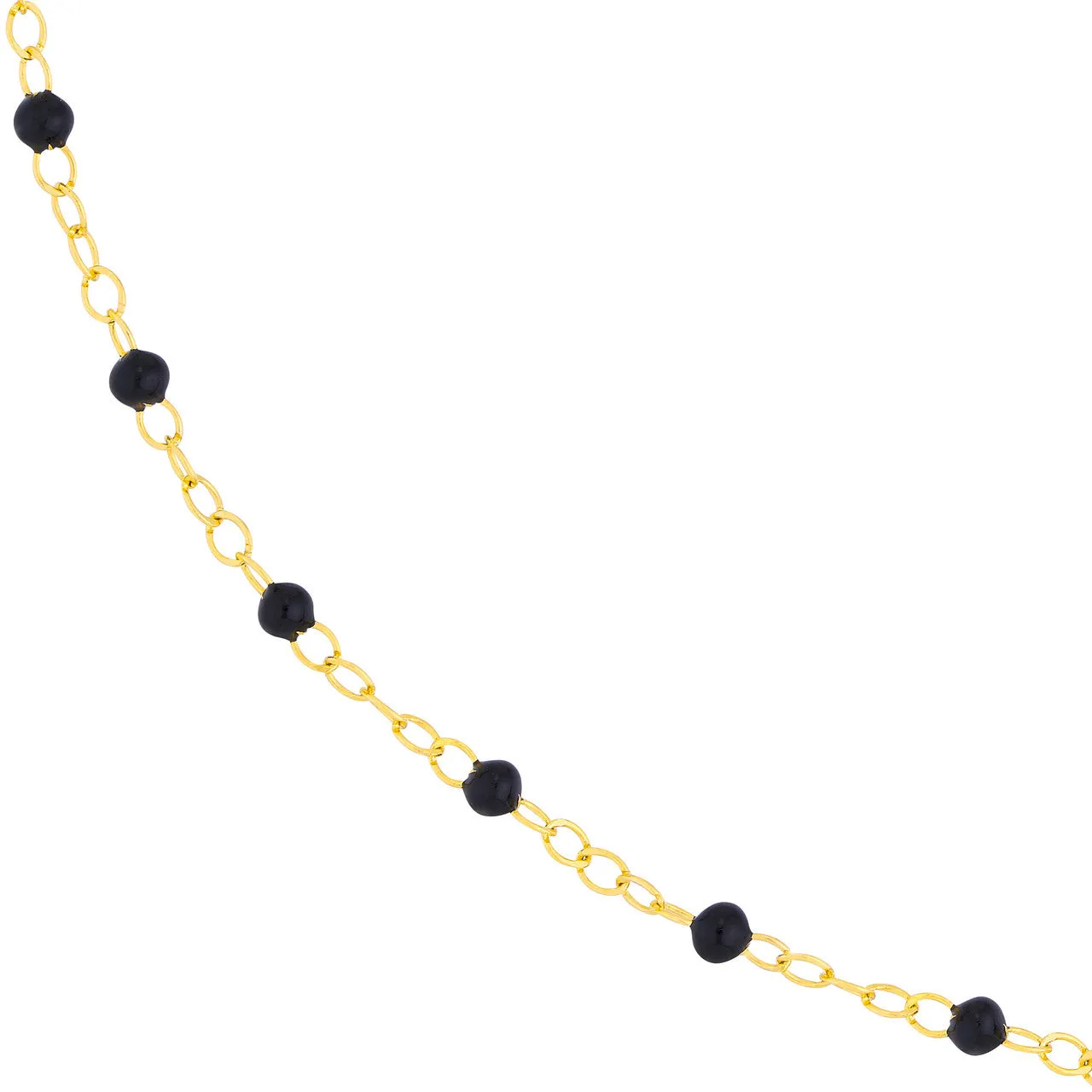 CLARA ENAMEL PIATTO CHAIN NECKLACE