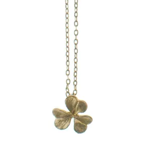 Clover 16 Inch Adjstable Petite Pendant Necklace by Michael Michaud