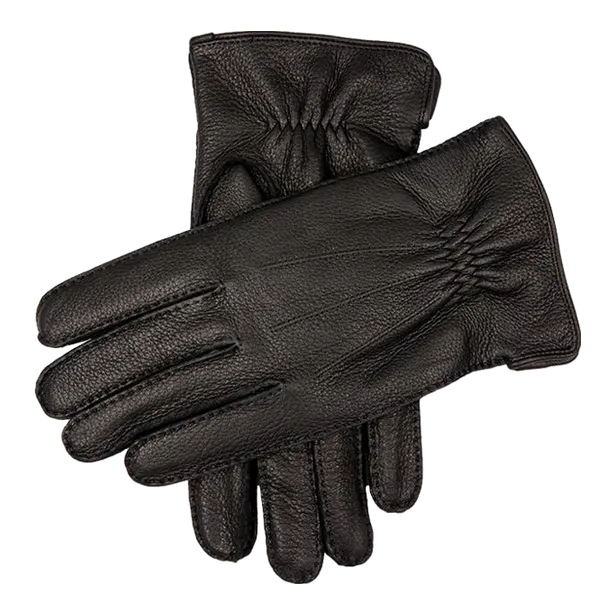 Dents Deerskin Elasticated Wrist Gloves