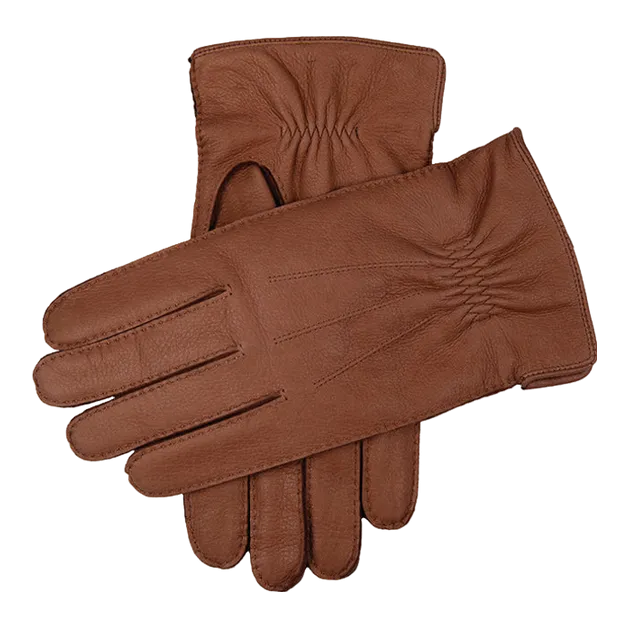 Dents Deerskin Elasticated Wrist Gloves