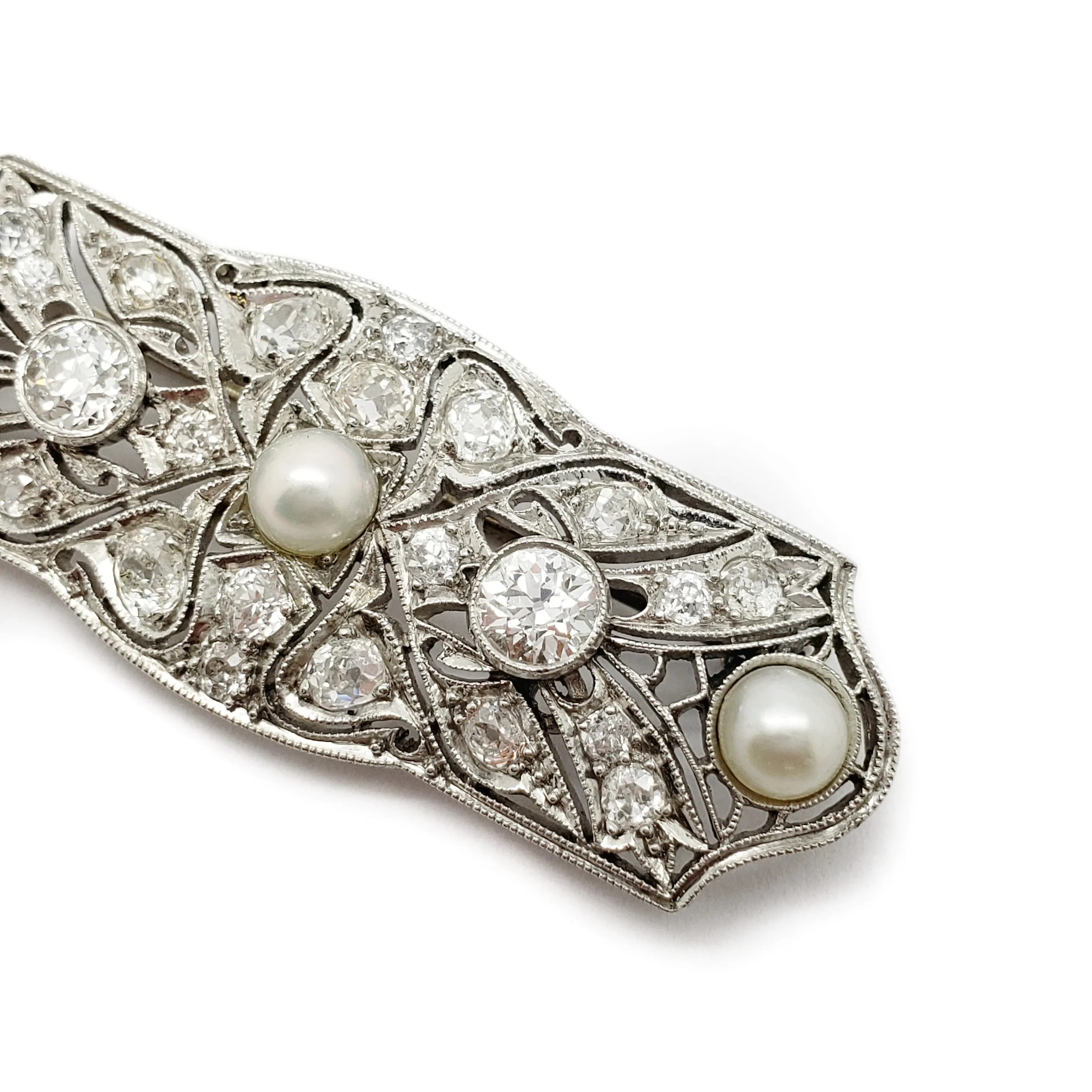 Edwardian Diamond Brooch