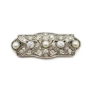 Edwardian Diamond Brooch