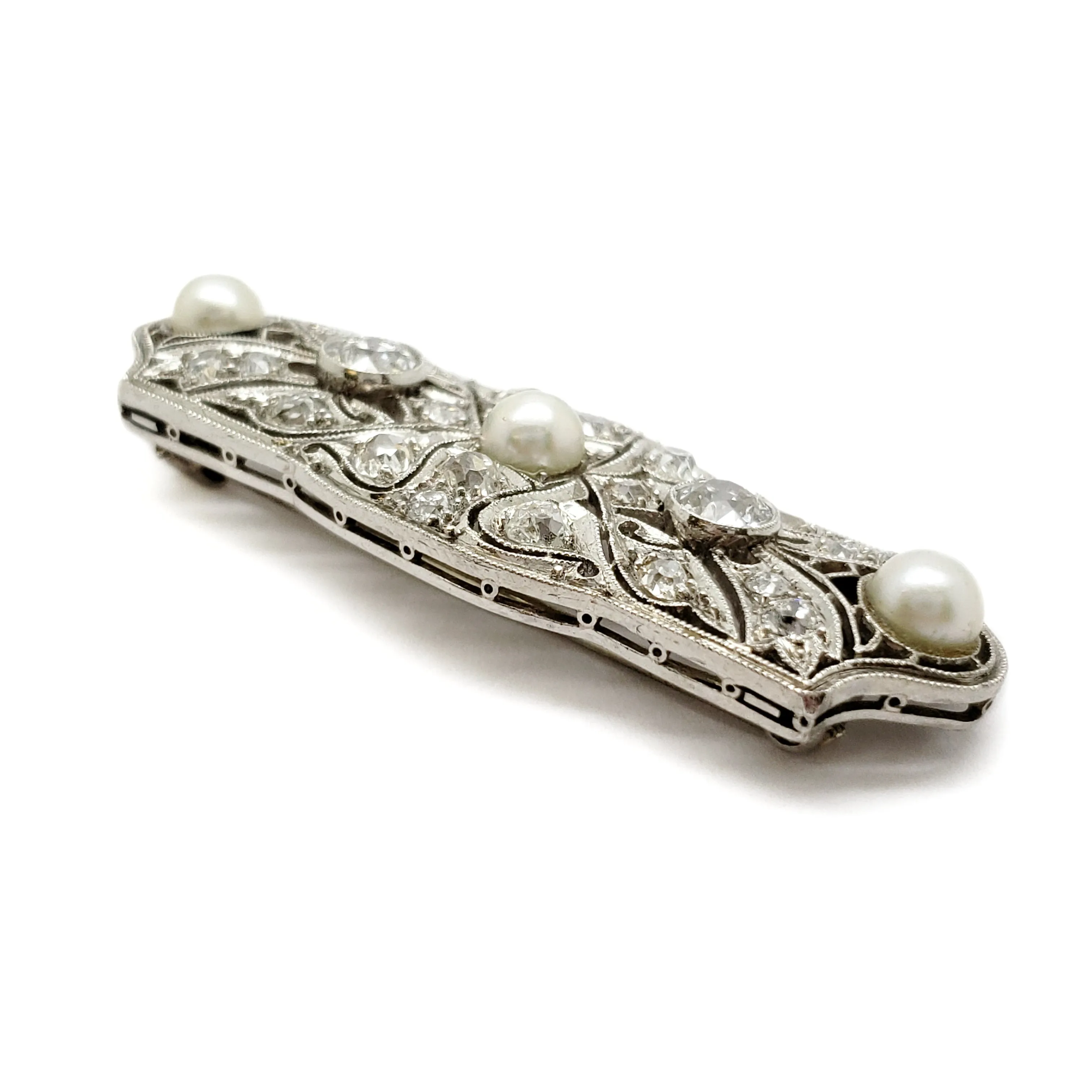 Edwardian Diamond Brooch