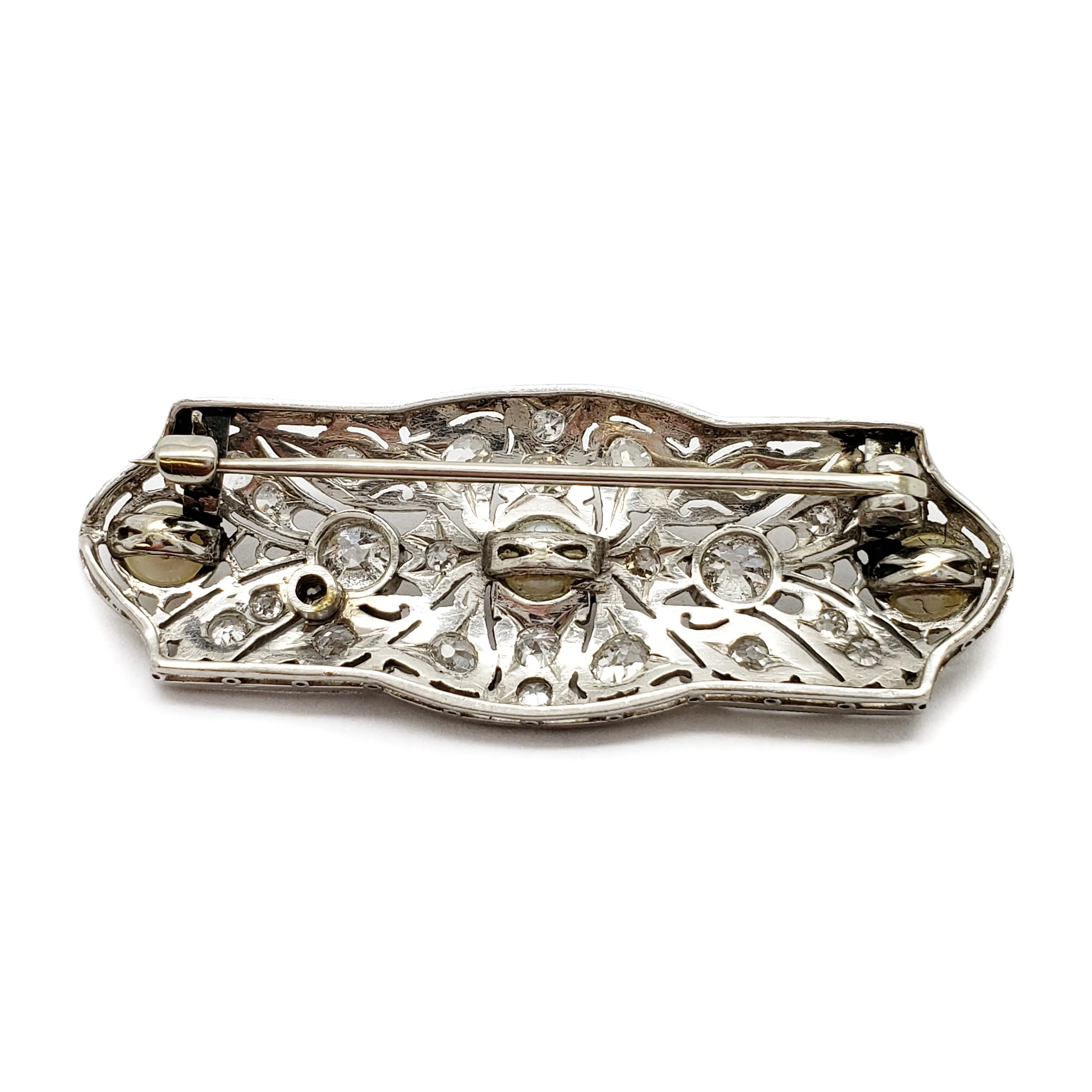 Edwardian Diamond Brooch