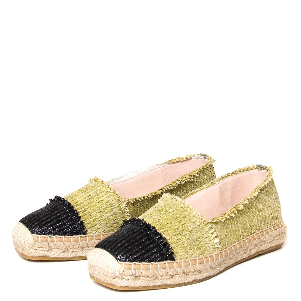 Ella Women's Raffia Espadrille Flat