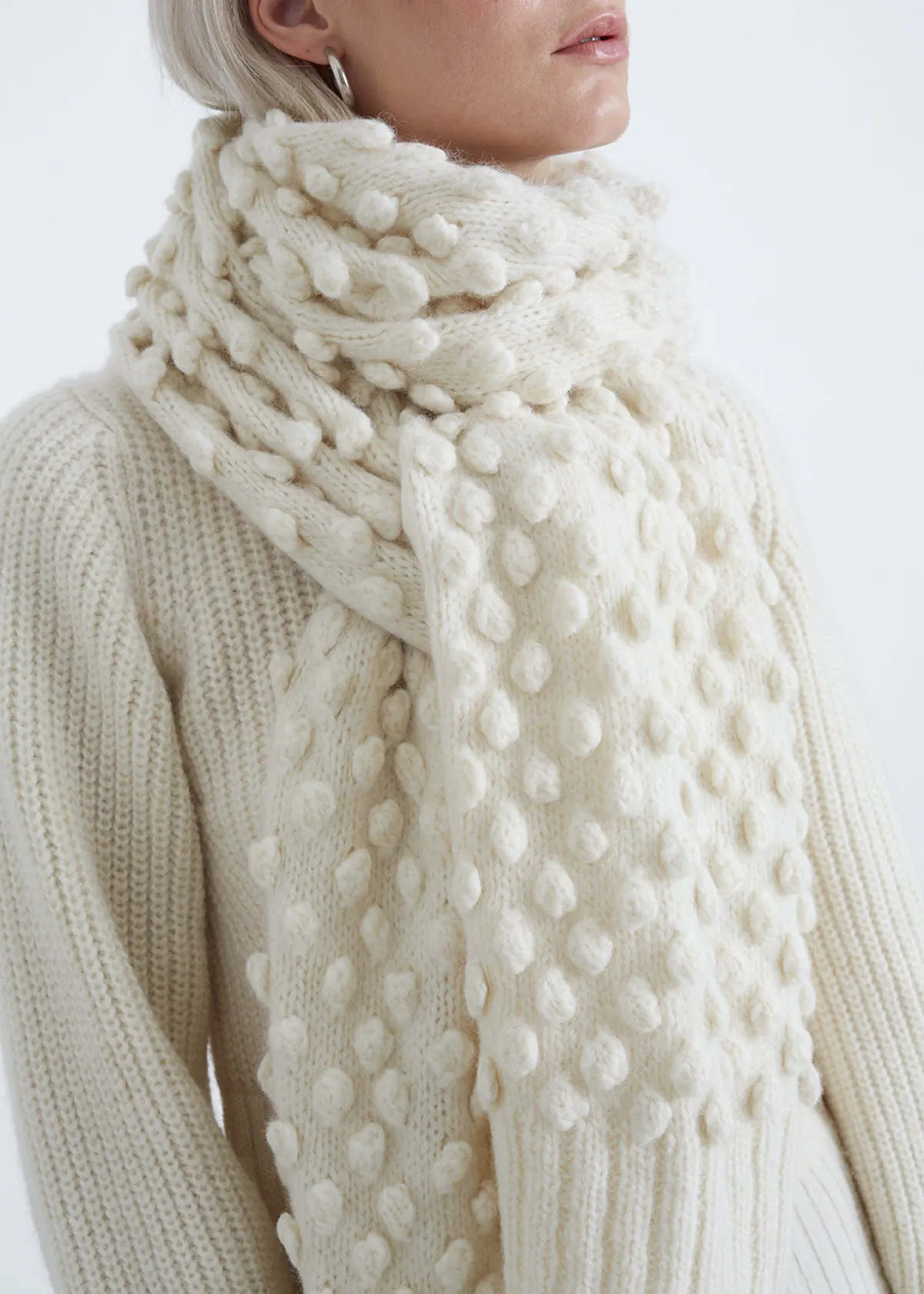 Elsa Scarf - Ivory