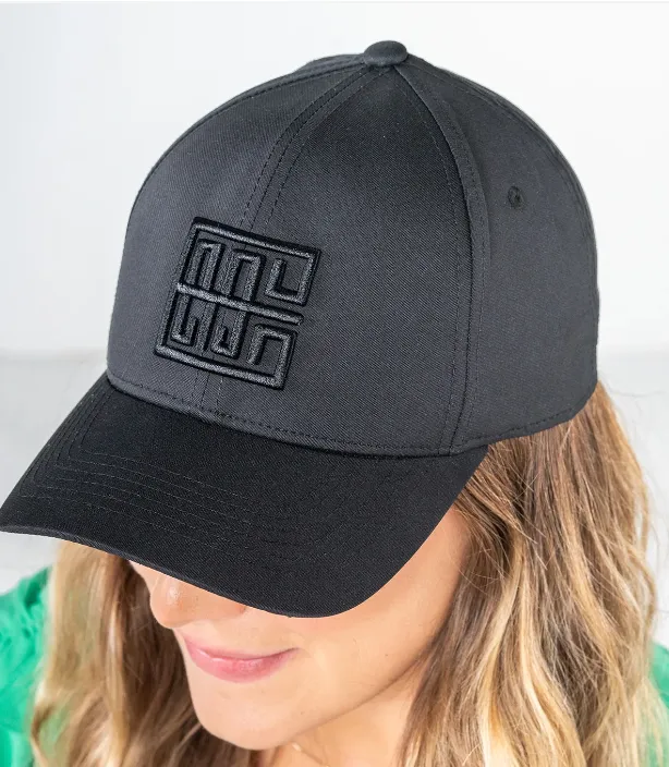 Emily McCarthy Black Logo Hat