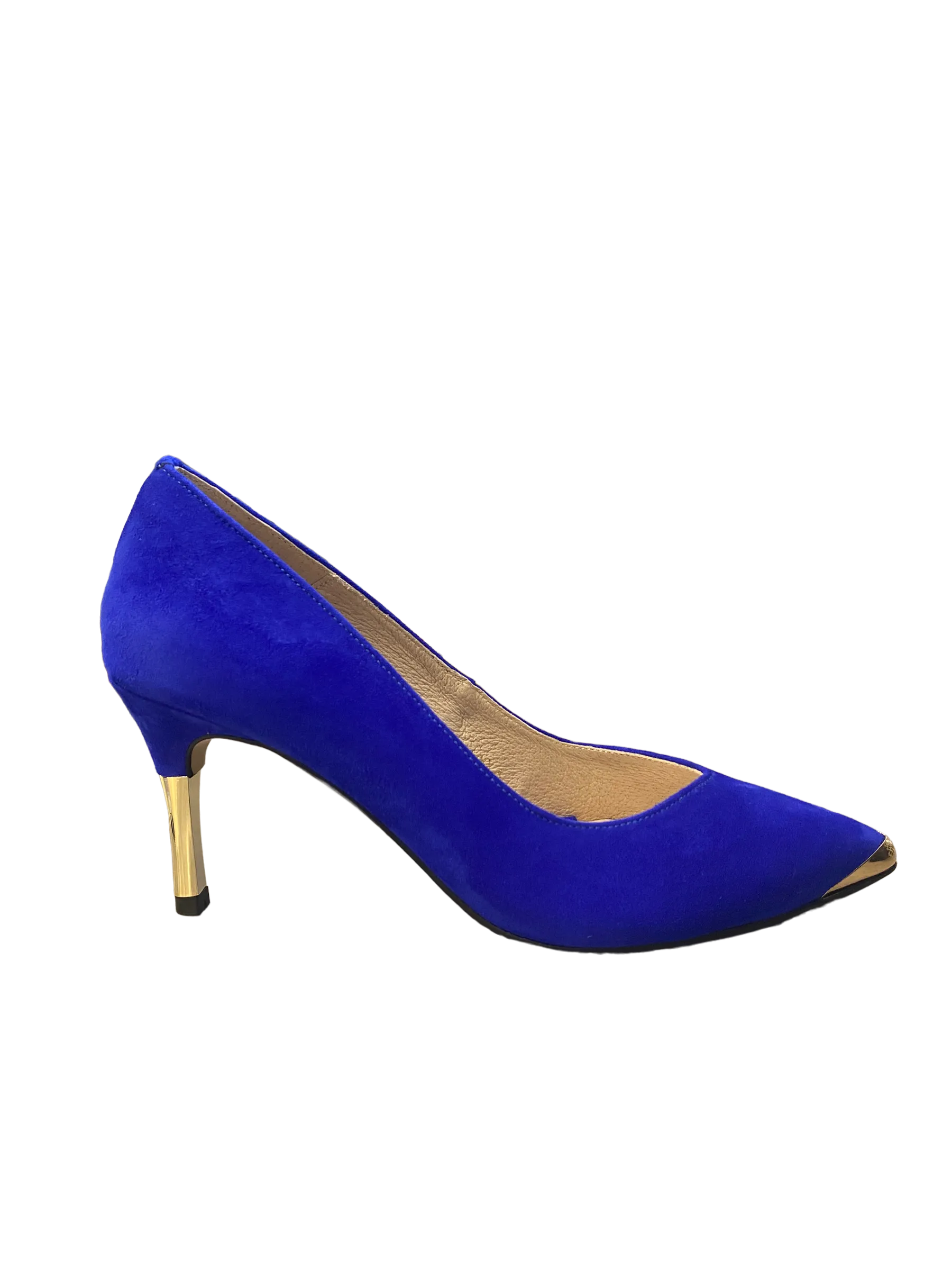 EMIS Cobalt Blue Heeled Shoe