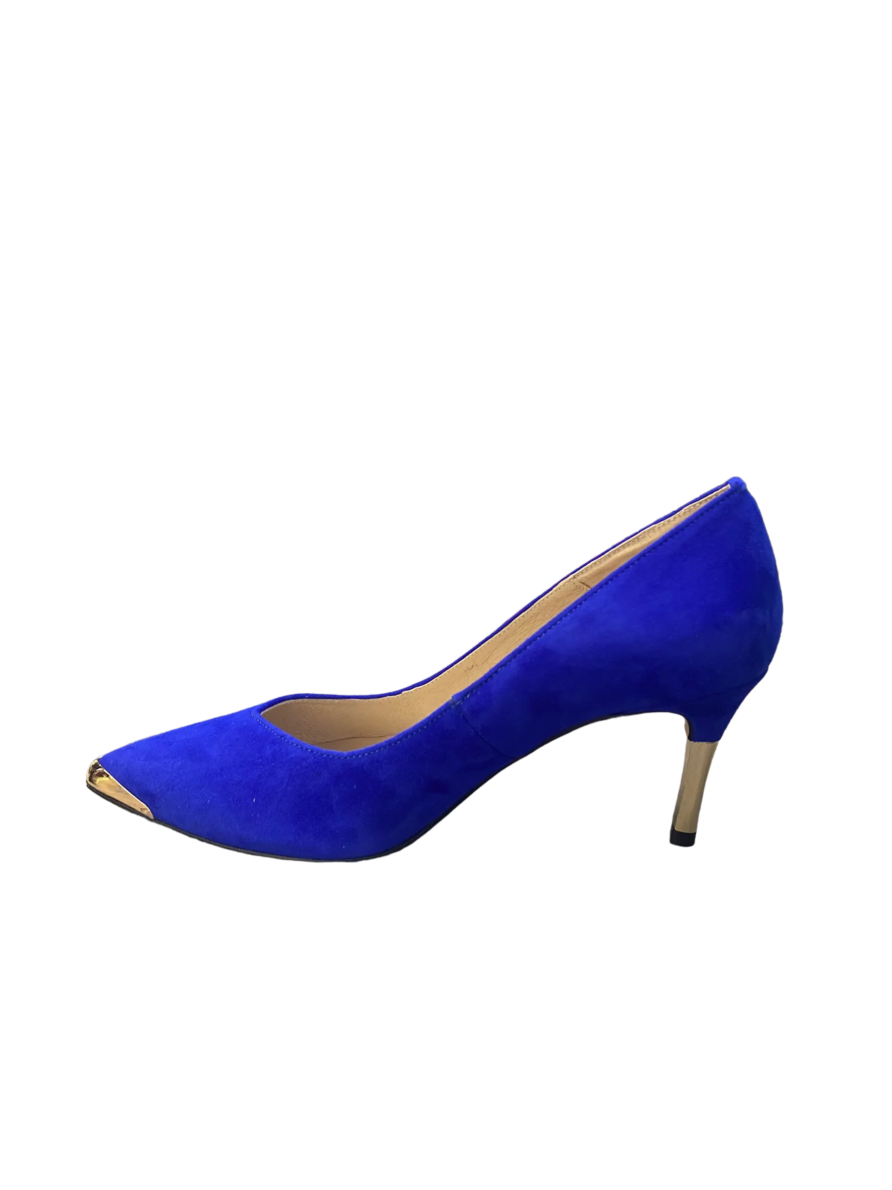 EMIS Cobalt Blue Heeled Shoe