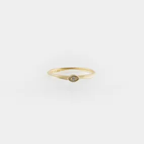 Eye of Horus Coulée Ring