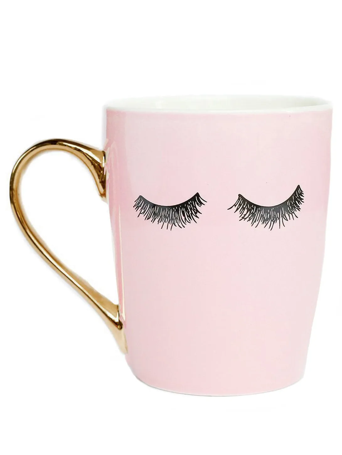 Eyelash Coffee Mug - Pink