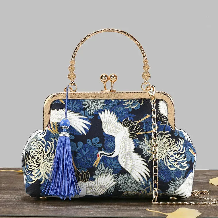 Fashion Fringe Bag Small Shell Bags Chain Shoulder Crossbody Bag