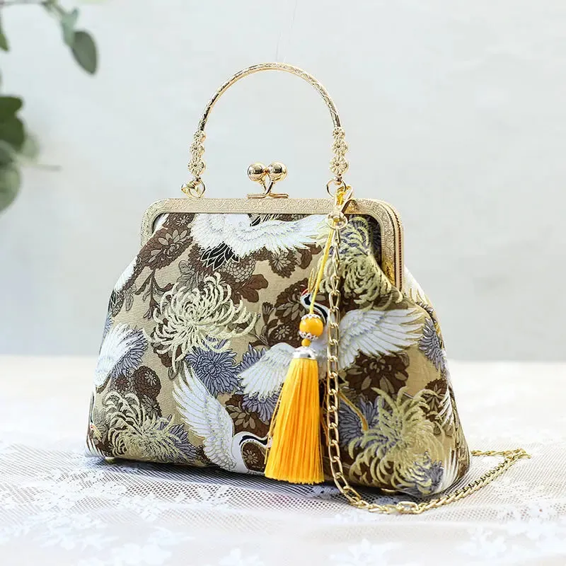 Fashion Fringe Bag Small Shell Bags Chain Shoulder Crossbody Bag