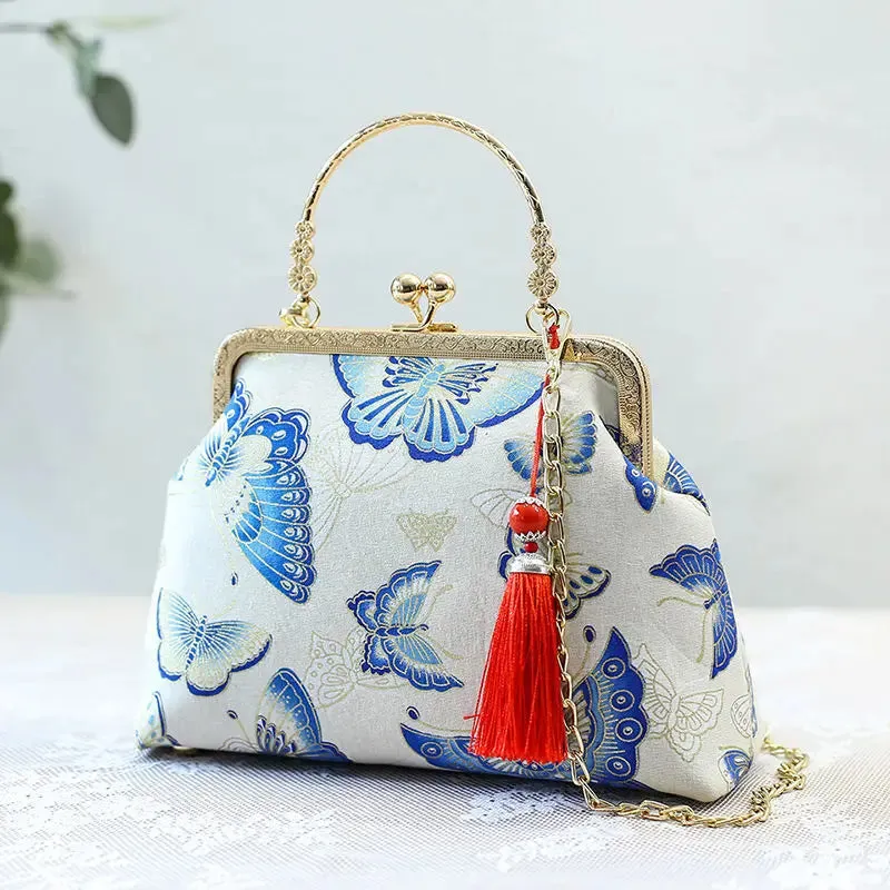 Fashion Fringe Bag Small Shell Bags Chain Shoulder Crossbody Bag