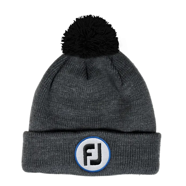 FootJoy Pom Pom Solid Knit Hat