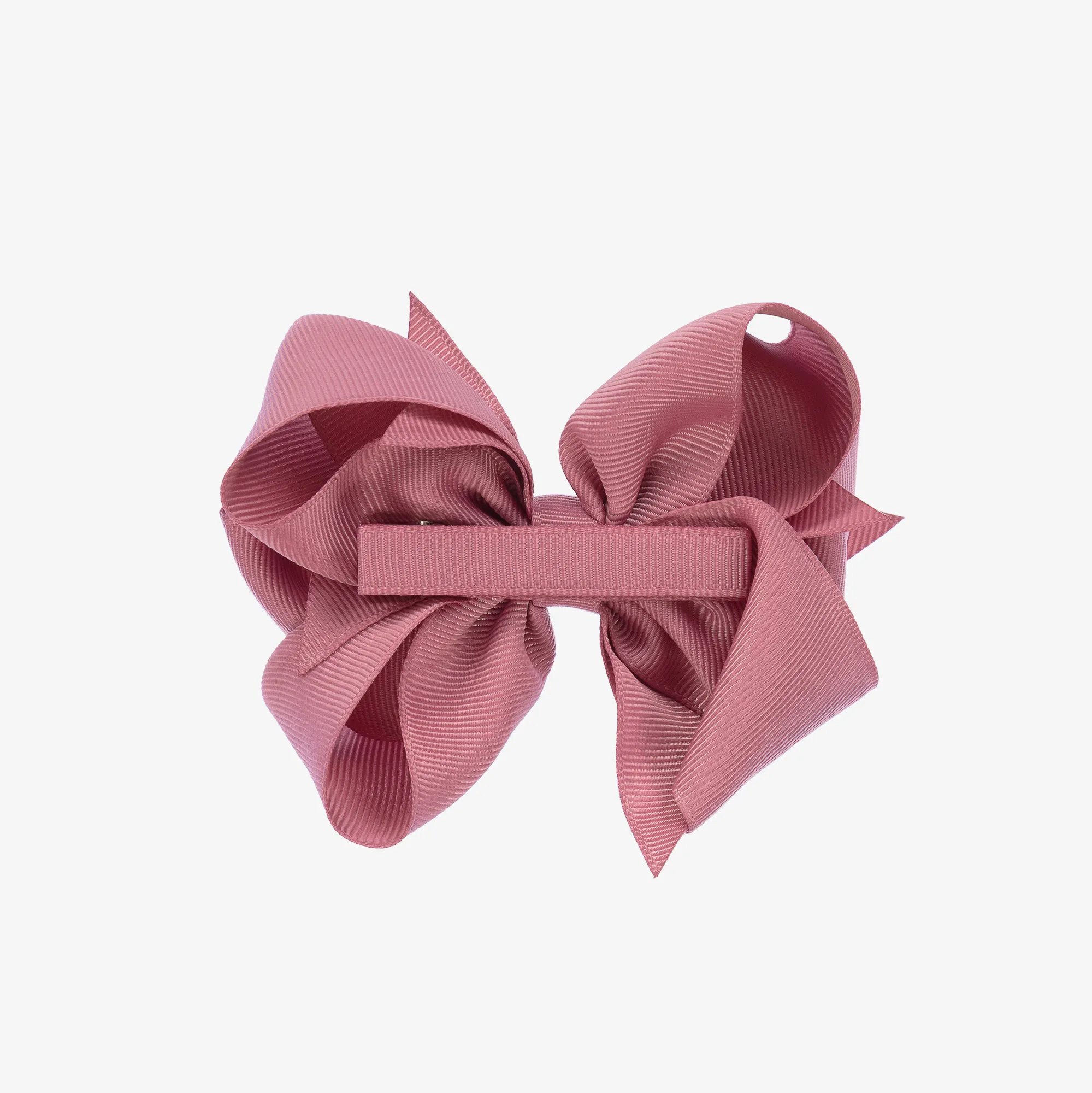 Girls Pink Bow Hair Clip (12cm)